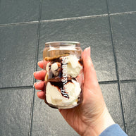 Chocolate Chip Cookie & Cream Sundae